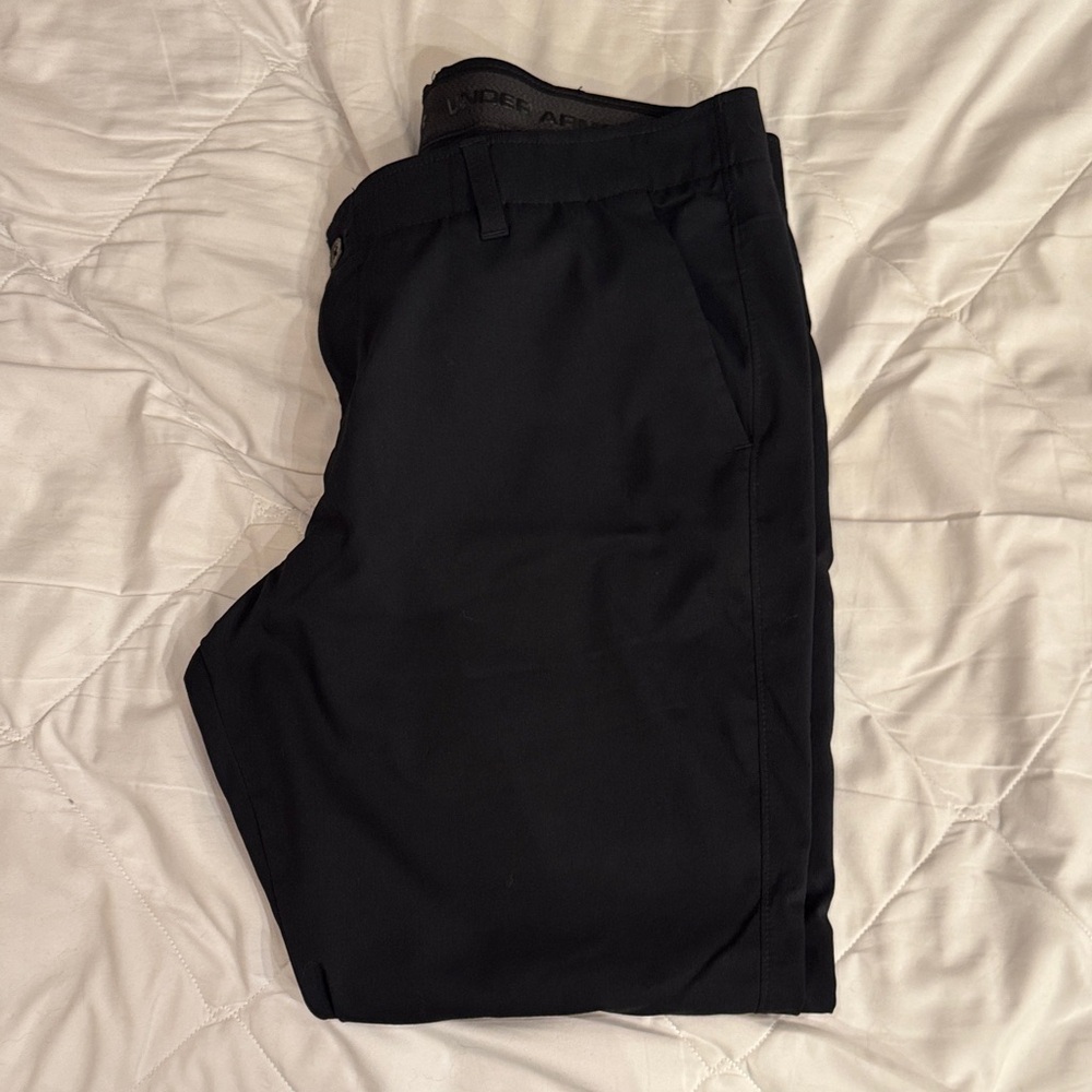 Under Armour Black Lightweight Chinos